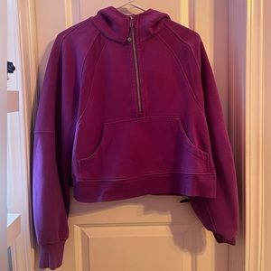 Moonlight Magenta Half-Zip Scuba Lululemon